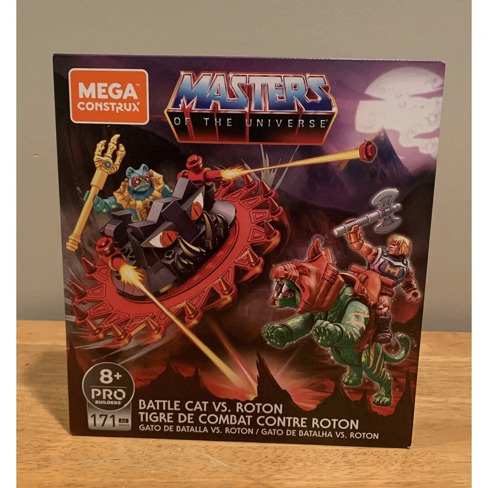 MEGA Construx Masters of the Universe‎ Battle Cat Vs. Roton He-Man GPH23 Sealed